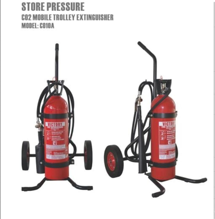 10 Kg Co2 Fire Extinguisher Model:co10a