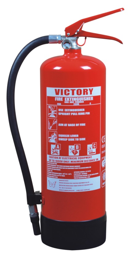 6kg Dry Chemical Powder Fire Extinguisher Model:pd6e