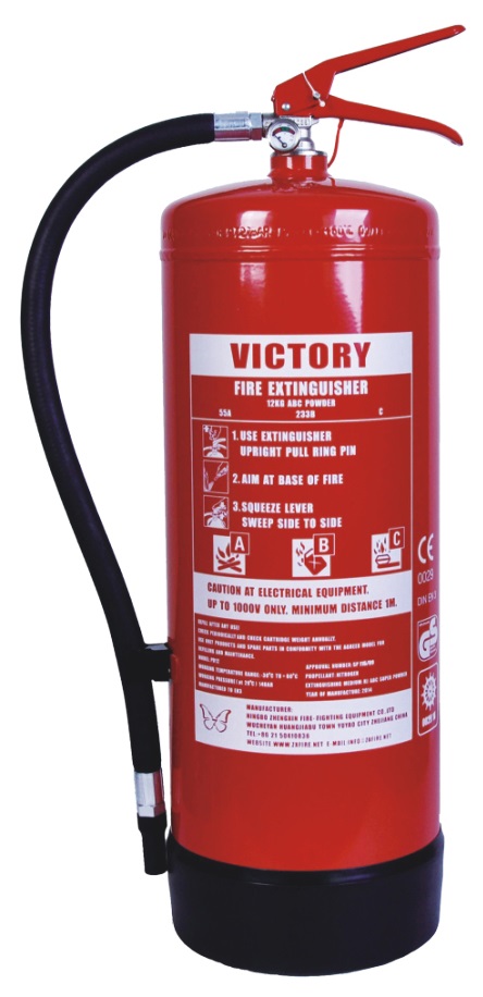 12kg Dry Chemical Powder Fire Extinguisher Model:pd12e