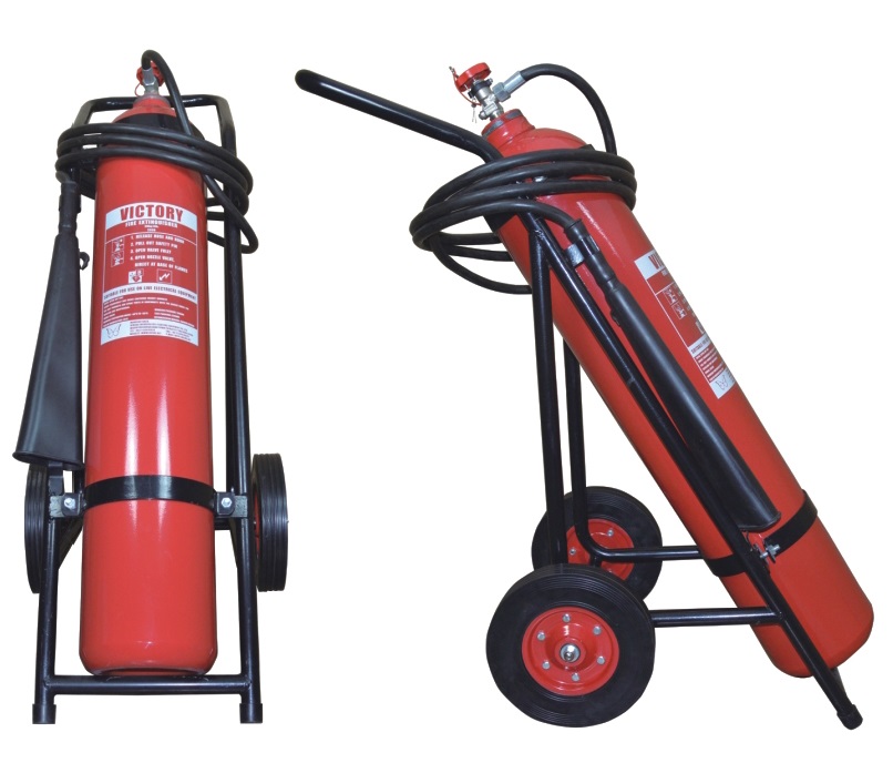 20kg Store Pressure Co2 Mobile Trolley Extinguisher Model:co20c